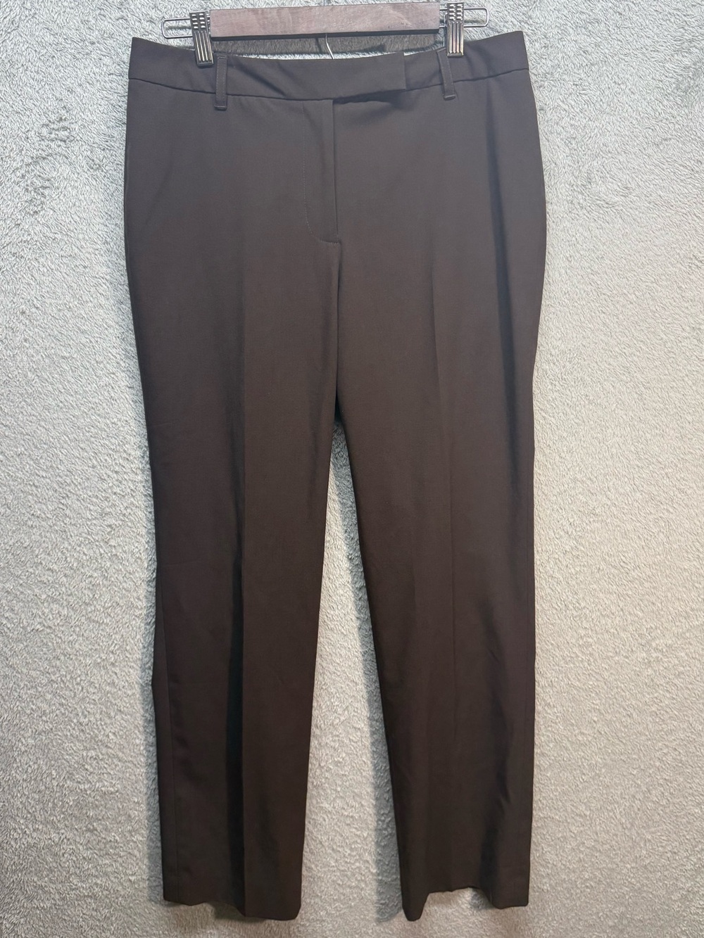 Chaus New York Chocolate Brown Career Trousers Dress Pants 6